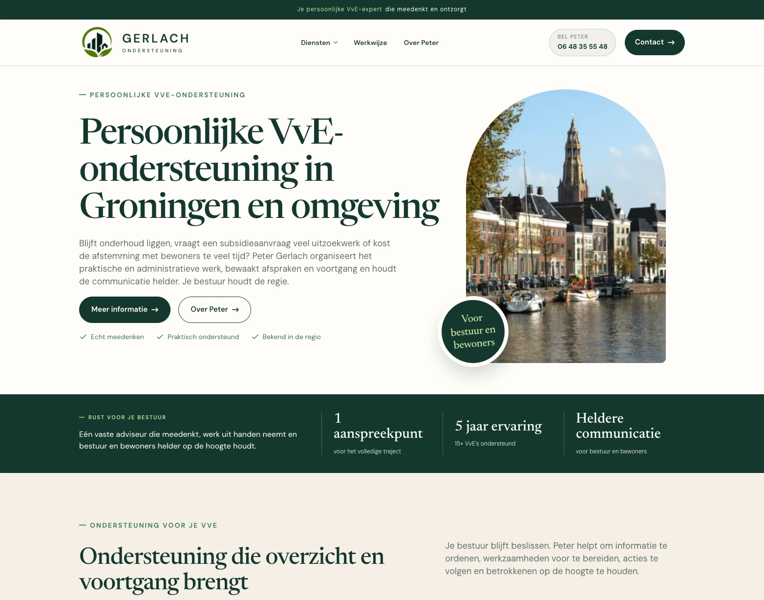 Website Gerlach Ondersteuning