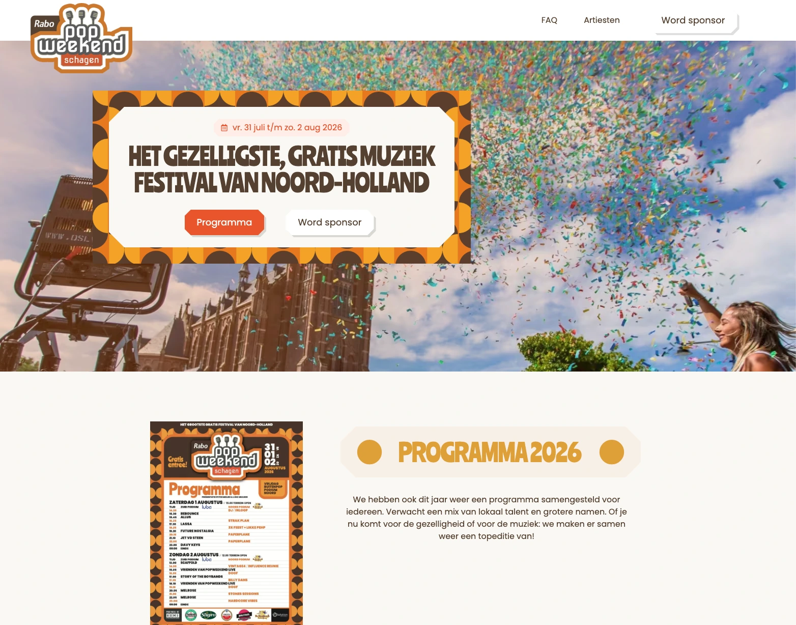 Website Popweekend