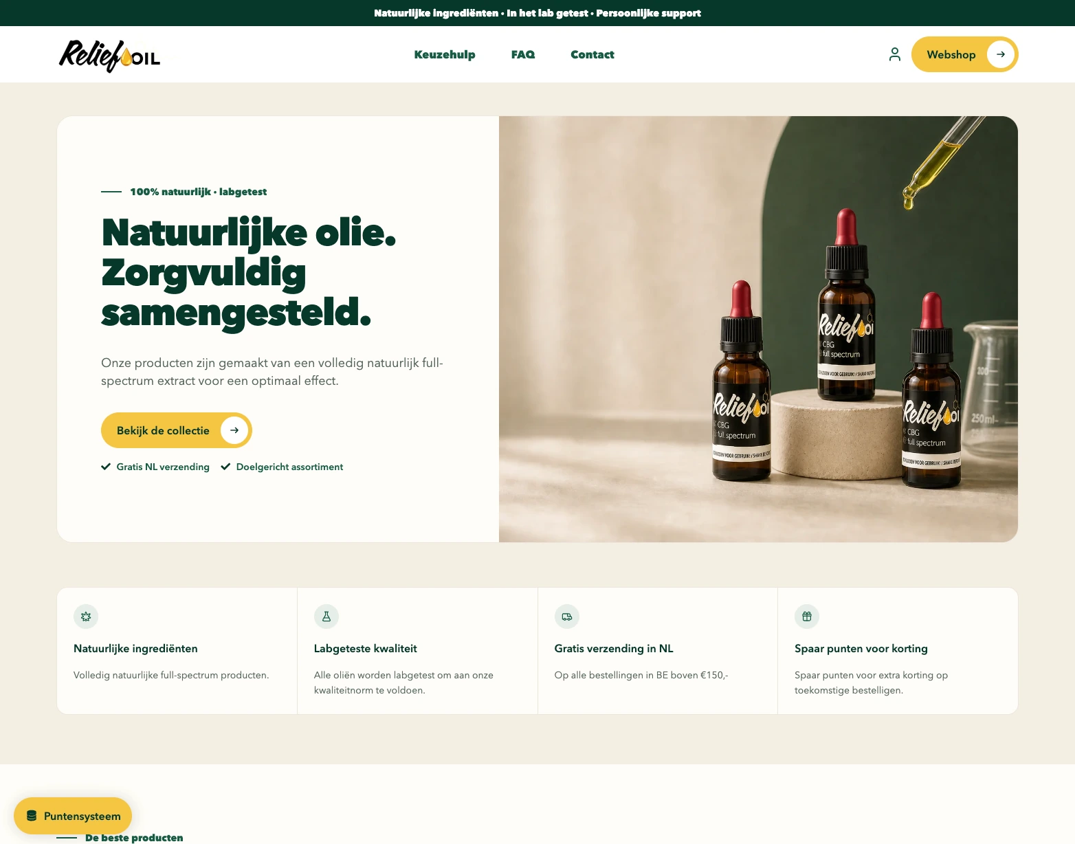 Website Relief Oil
