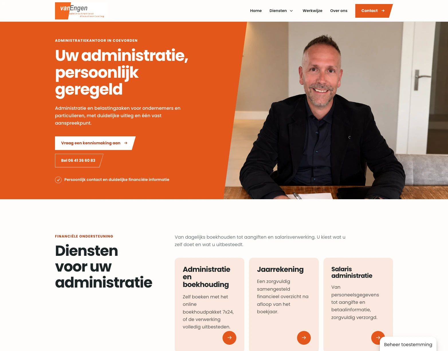 Website Van Engen